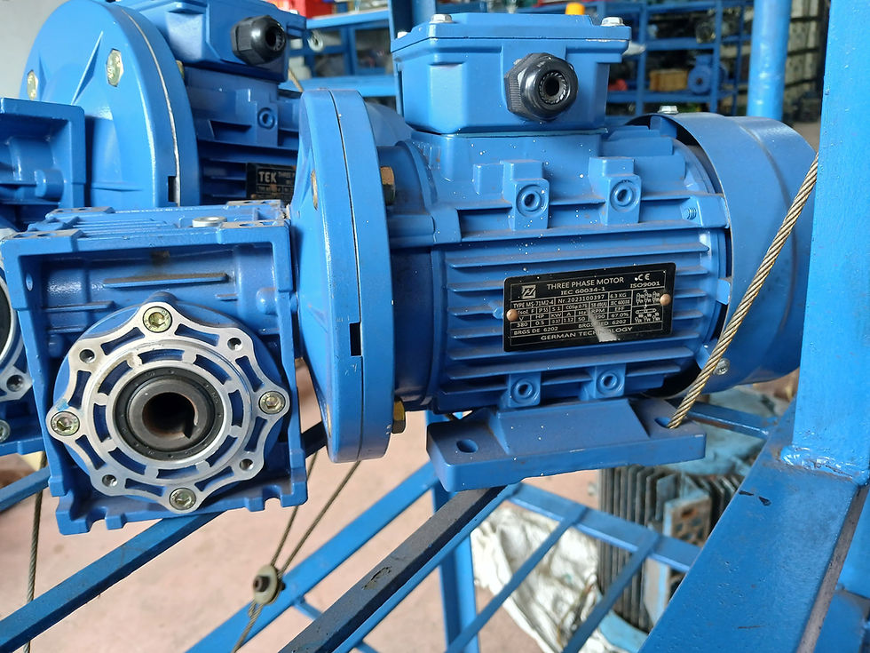 Thumbnail: Three Phase AC Worm (Hollow Type) Gear Motor