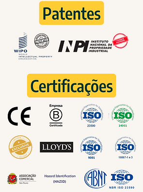 patente e certificacoes