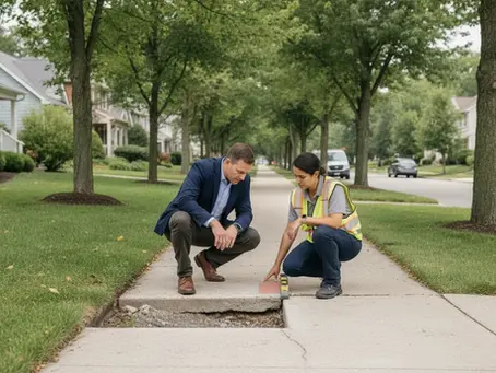 Uneven Sidewalk Causes and Repair Options HOA Boards Need