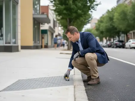 ADA Requirements Curb Ramps Sidewalk Transitions Guide