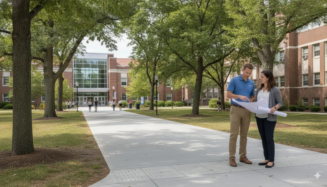 ADA Sidewalk Accessibility Standards School Guide.
