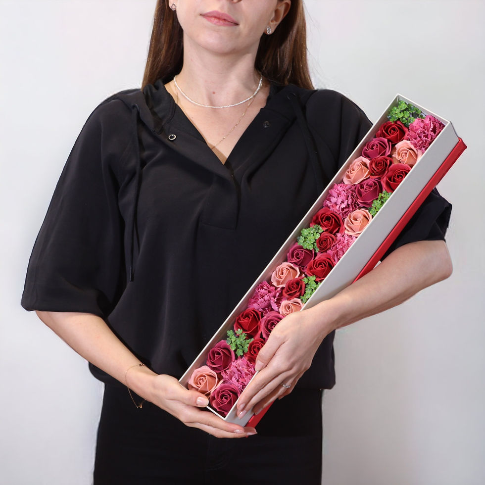 Thumbnail: Extra Long Box - Vintage Roses