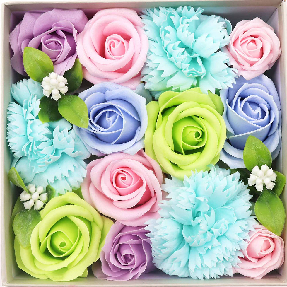 Thumbnail: Square Box - Baby Blessings - Blues