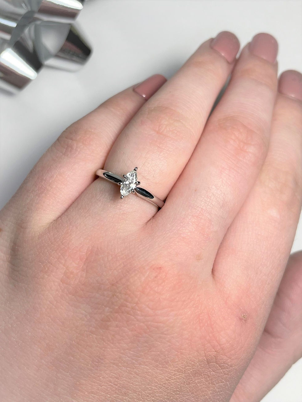 Thumbnail: .28 CT Marquise Diamond  - J2459