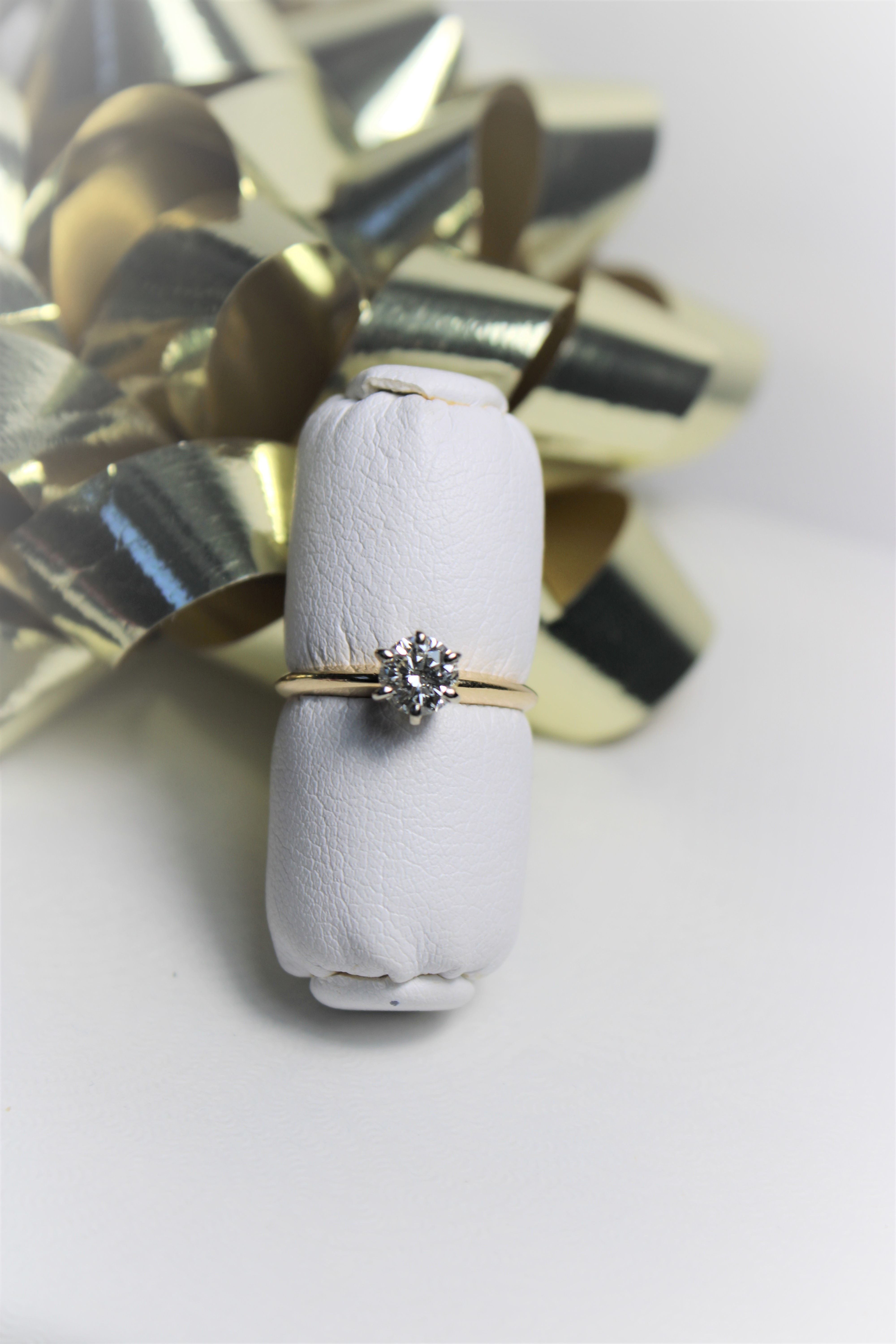 .62 CT Diamond Solitaire in Yellow Gold - N2072