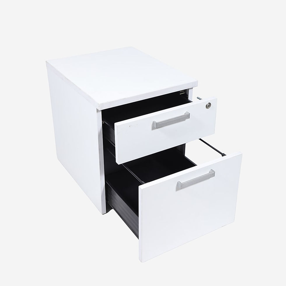Thumbnail: RTF 012 - Wooden Pedestal with 2 draws
