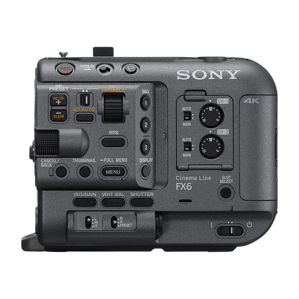 Thumbnail: Máy quay full-frame FX6 thuộc Cinema Line