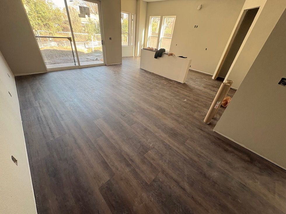 Custom Vinyl Flooring Installation