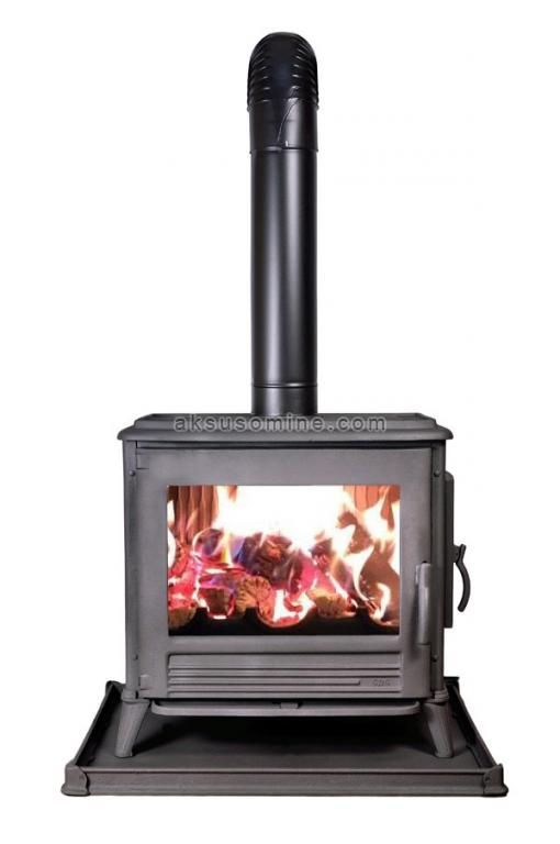 Küçük resim: REKOR VENÜS DÖKÜM SOBA DÖKÜM ŞÖMİNE KÖMÜR SOBASI ODUN SOBASI