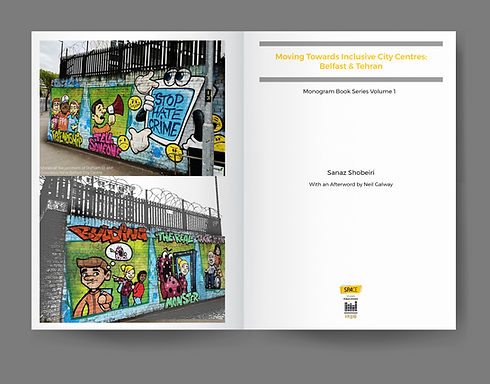 Book mockup, inner pages