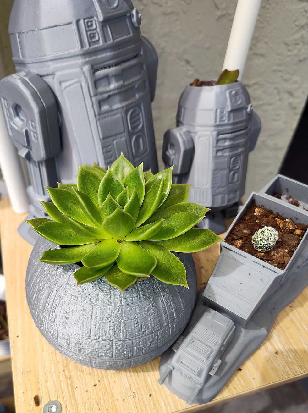 Thumbnail: Death Star Succulent Planter