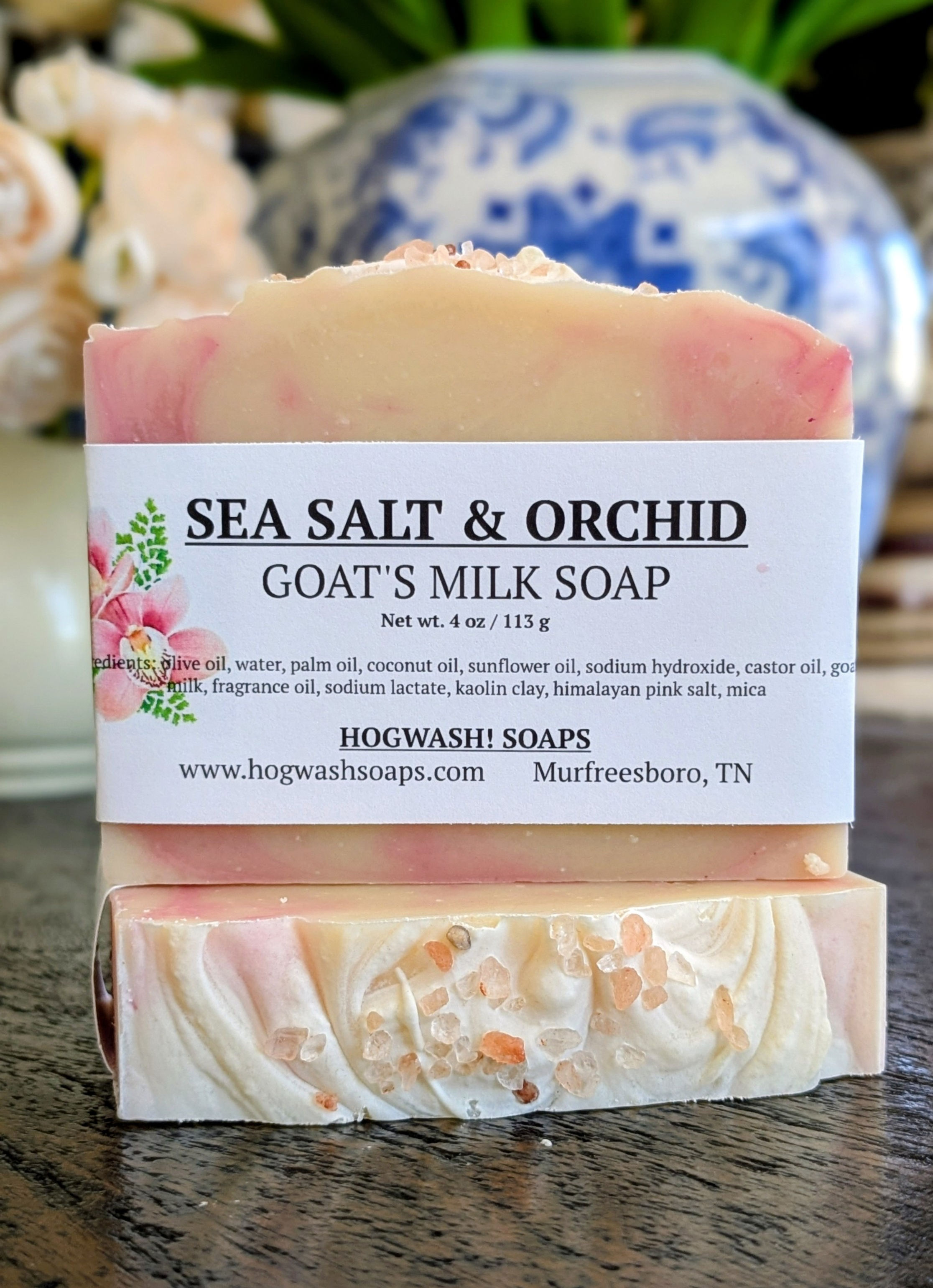 Sea Salt & Orchid Goat's Milk Soap 