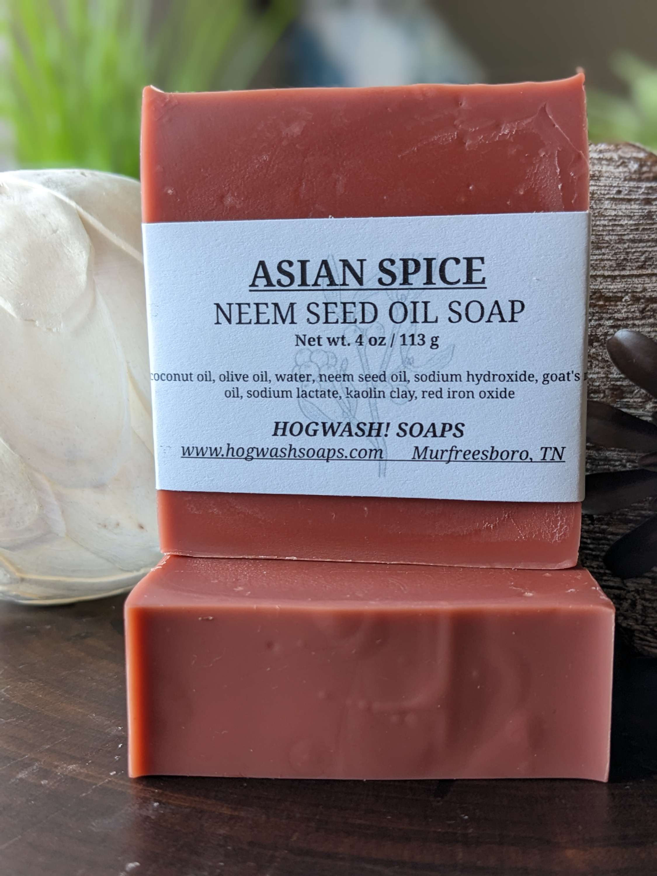 Asian Spice Neem Seed Oil Soap