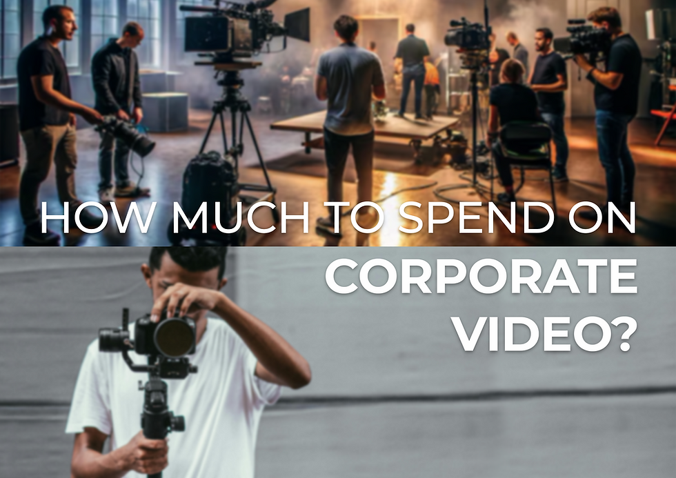 How Much Budget Should I Spend To Make A Corporate Video?