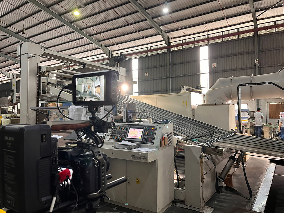 Corporate video production behind the scene