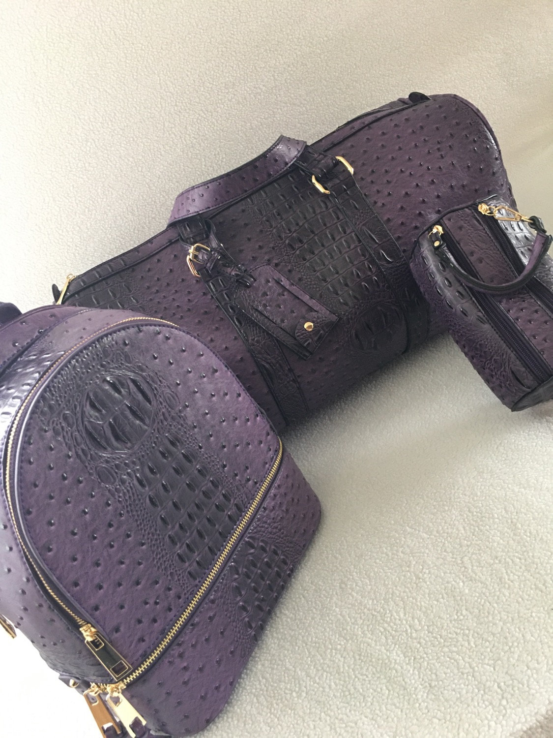 duffel bag backpack combo