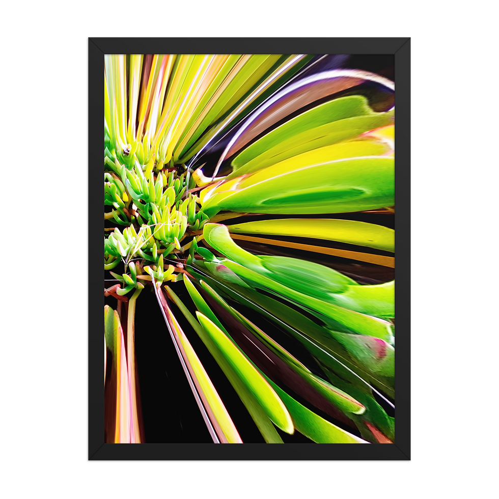 Thumbnail: "NATURALLY" FRAMED PHOTO PAPER ART POSTER