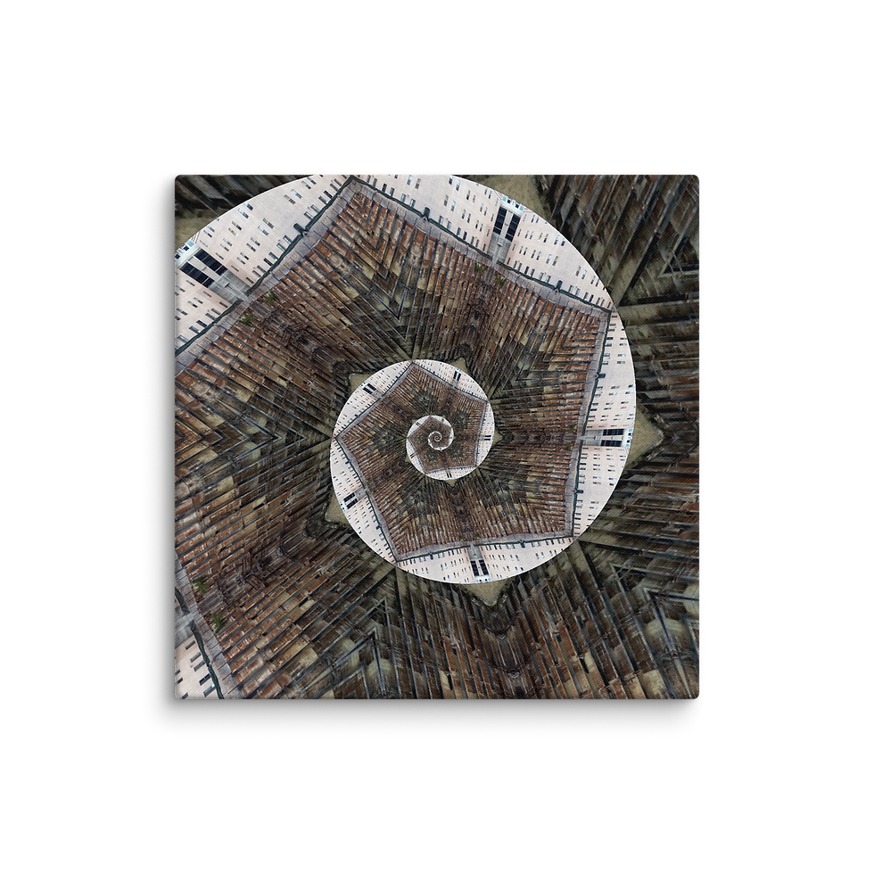 Thumbnail: Picture of "THE SPIRAL" ON CANVAS NO FRAME by ARTWORK DMOND
