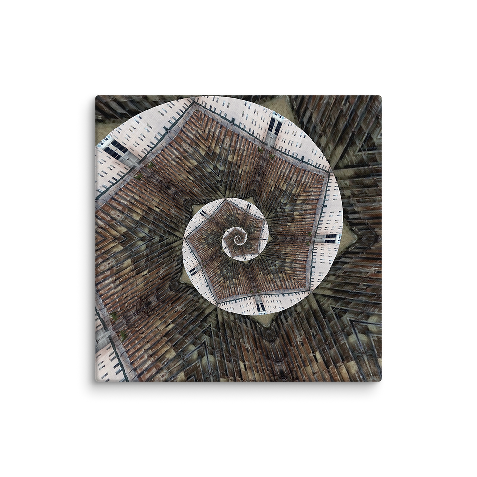 Thumbnail: Picture of "THE SPIRAL" ON CANVAS NO FRAME by ARTWORK DMOND