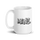 Thumbnail: "MINE" WHITE GLOSSY STATEMENT MUG is a mug that says "MINE"