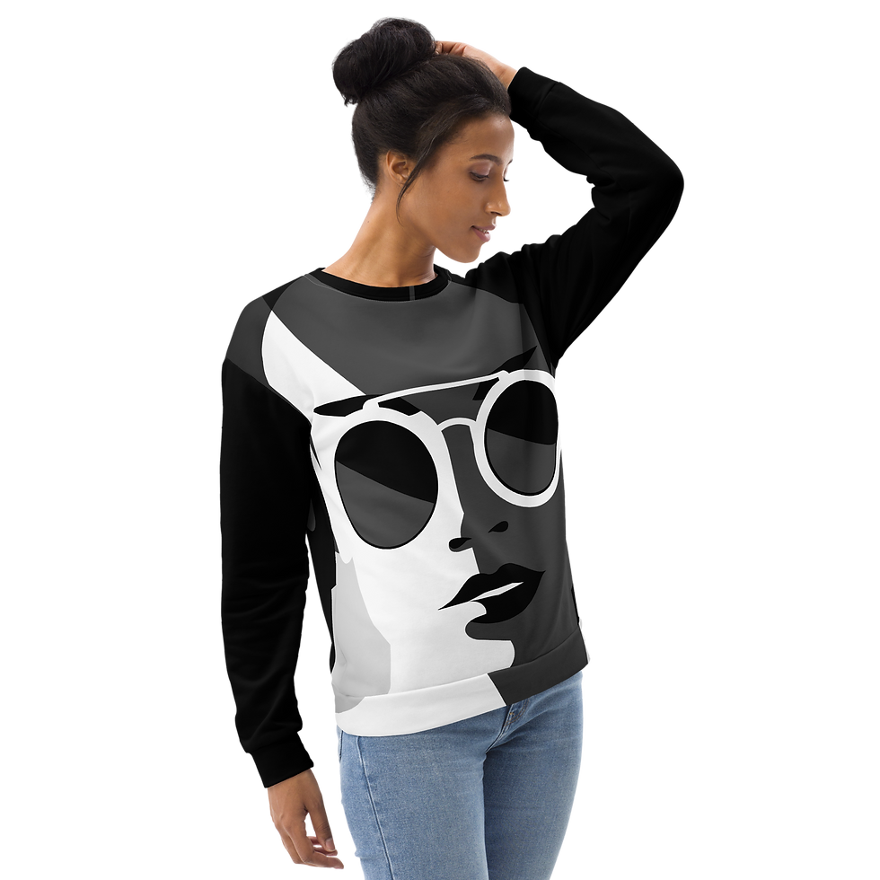 Thumbnail: "SUNGLASSES" UNISEX SWEATSHIRT