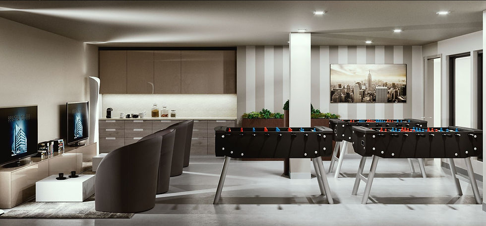 Game Room Concept Design
