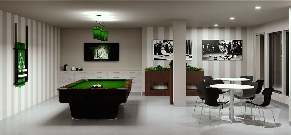Billiards Room Concept Design
