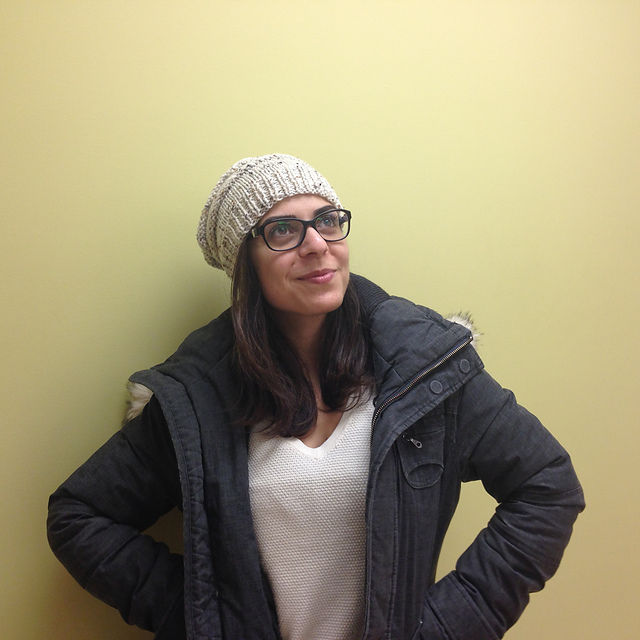 Thumbnail: MOE Slouchy Hat Knitting Pattern