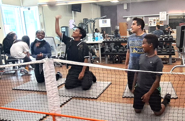 REACH Participants staying fit, having fun, and building community and social skills