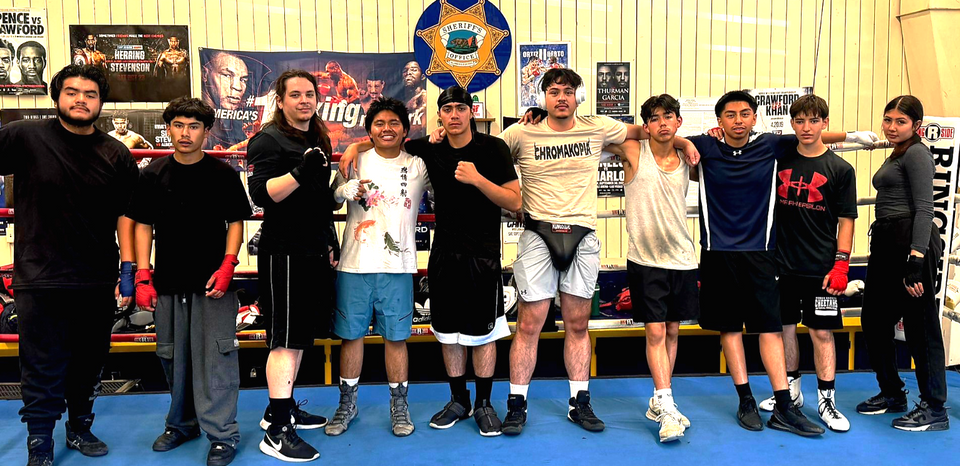 DSAL Boxing Participants in action