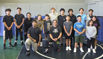 DSAL Youth Wrestling 
with Beat the Streets Bay Area Participants growing strength, confidence, and joy