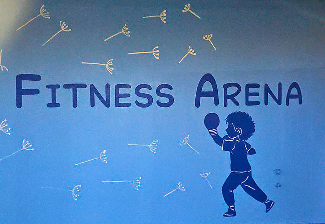 Fitness Arena Mural 2025