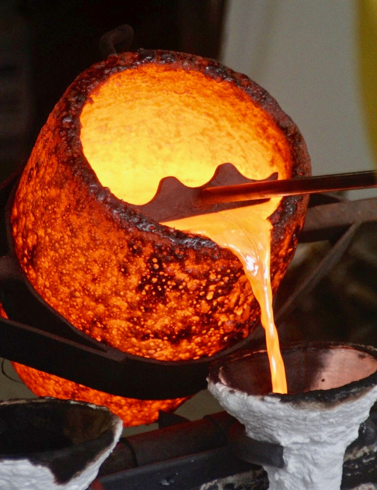Bronze Casting Process