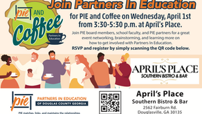 Join Us for PIE and Coffee at April’s Place