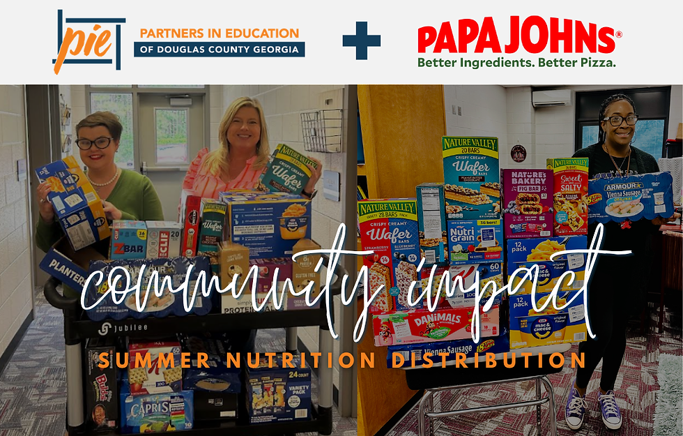 Community Support in Action: PIE Summer Nutrition Distribution Makes an Impact