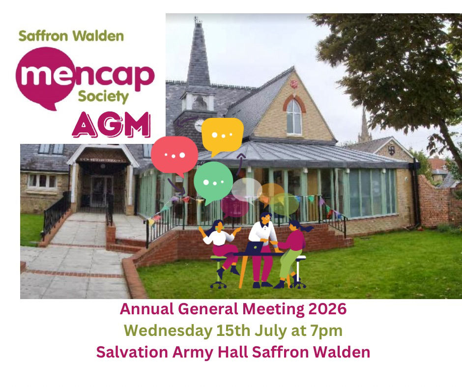 Saffron Walden Mencap Society AGM