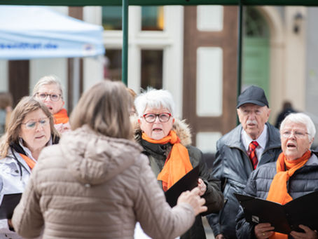 Unser Auftritt auf dem 13. Regionalmarkt in Biesenthal