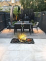 Porcelain patio