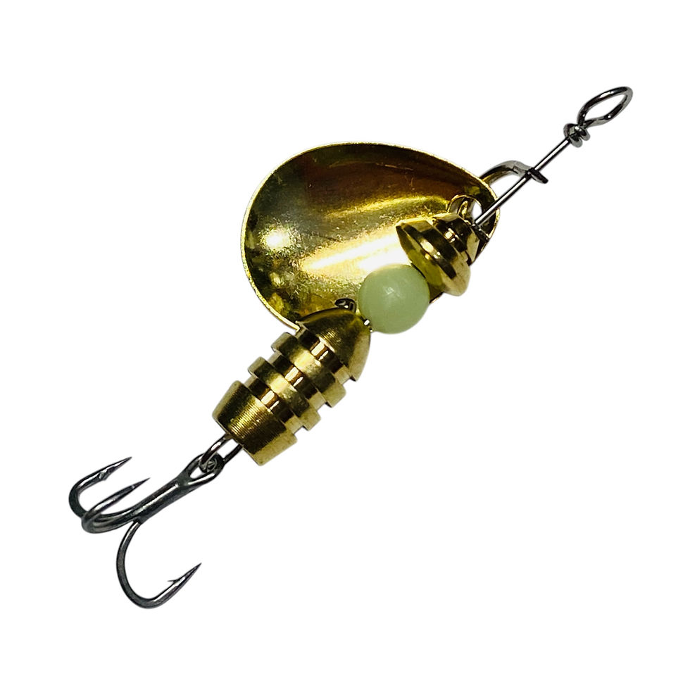 Miniatura: Isca Spinner Rendalli Ouro 4,8cm 3.4g Garatéia Sanken3x #14