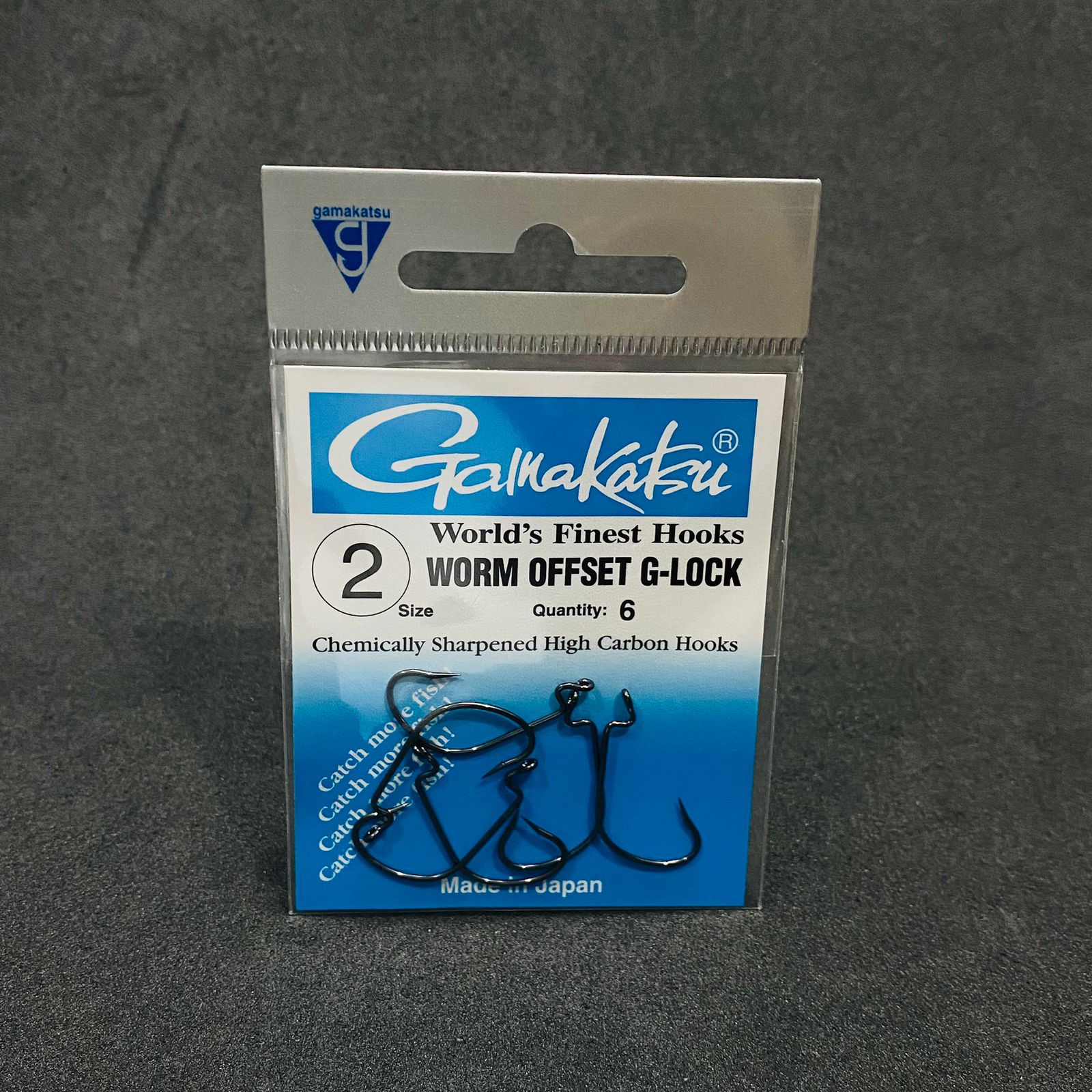 Anzol Worm Offset G-lock #2