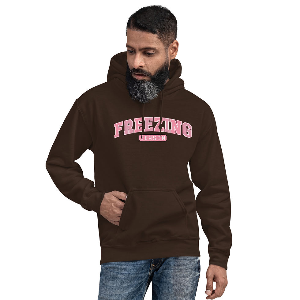 Thumbnail: Freezing Season Unisex Hoodie