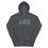 Thumbnail: ΛΦΕ Embroidered Hoodie - White | Royal Blue