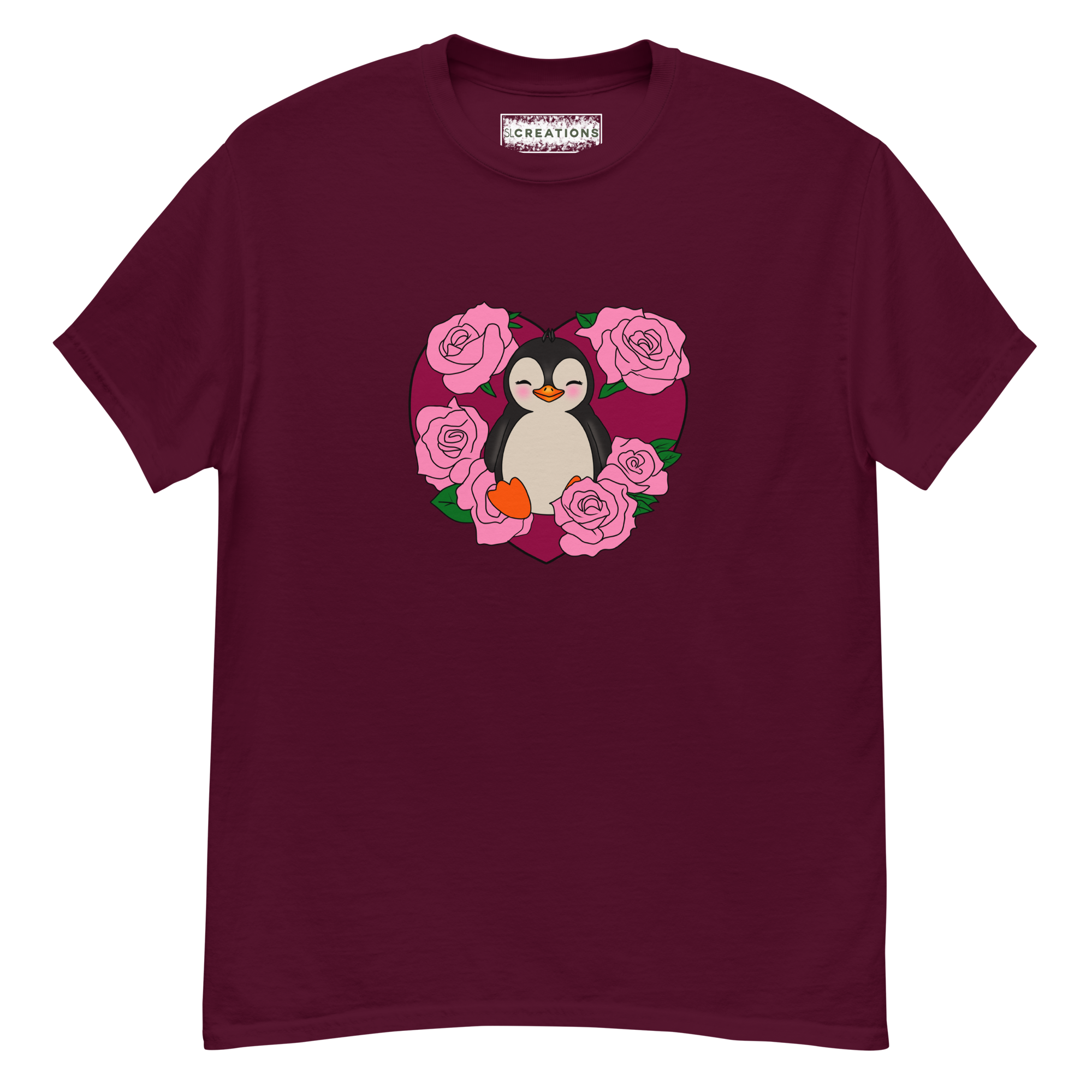 Penguin & Roses Unisex Classic Tee