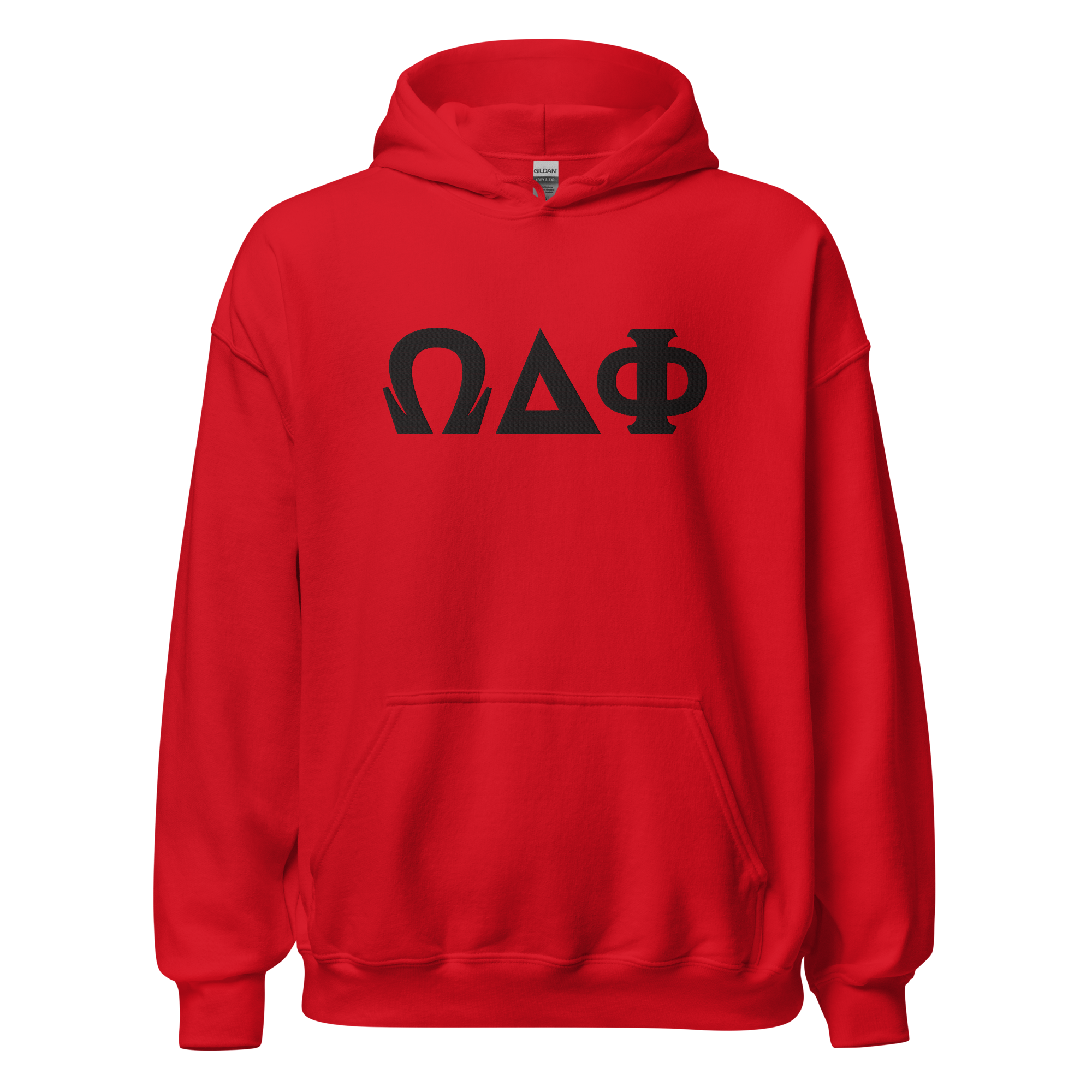 ΩΔΦ Embroidered Hoodie