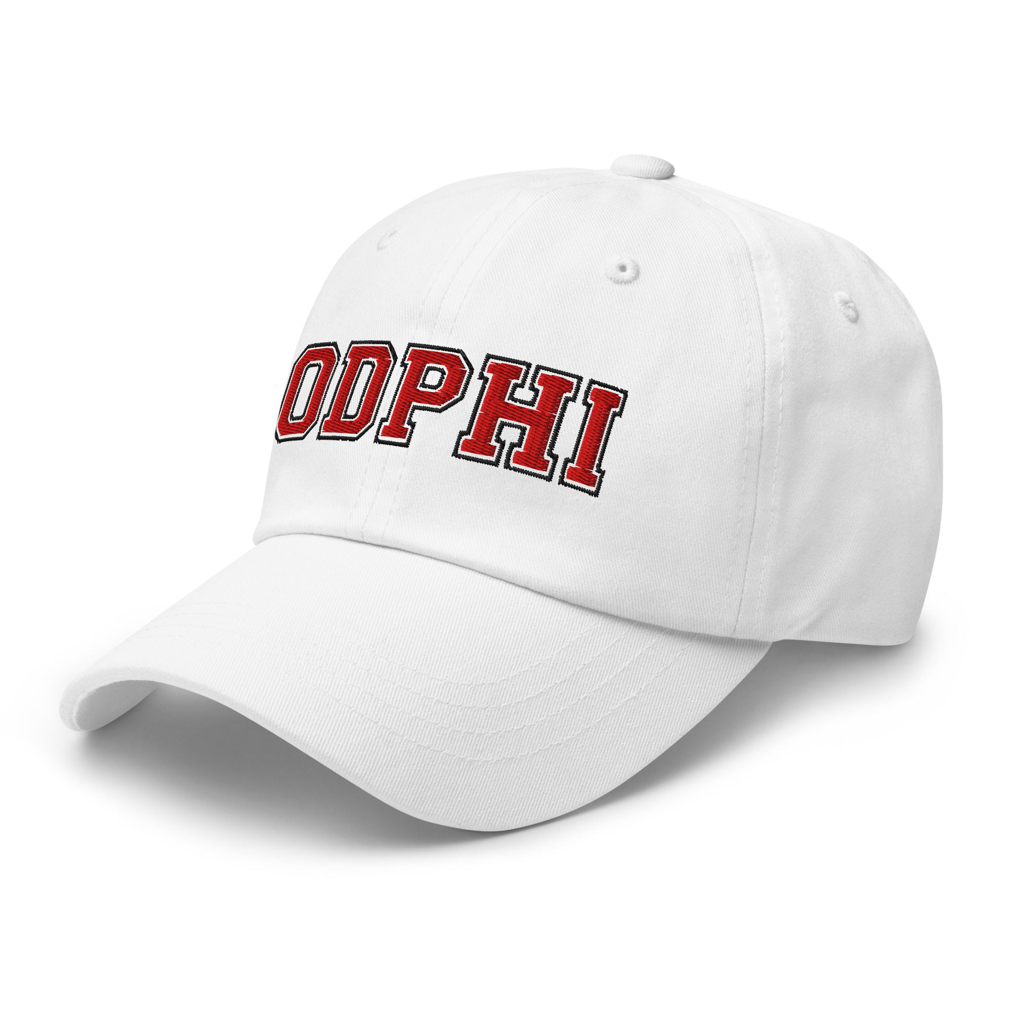 ODPHI Dad Hat - Black | Red