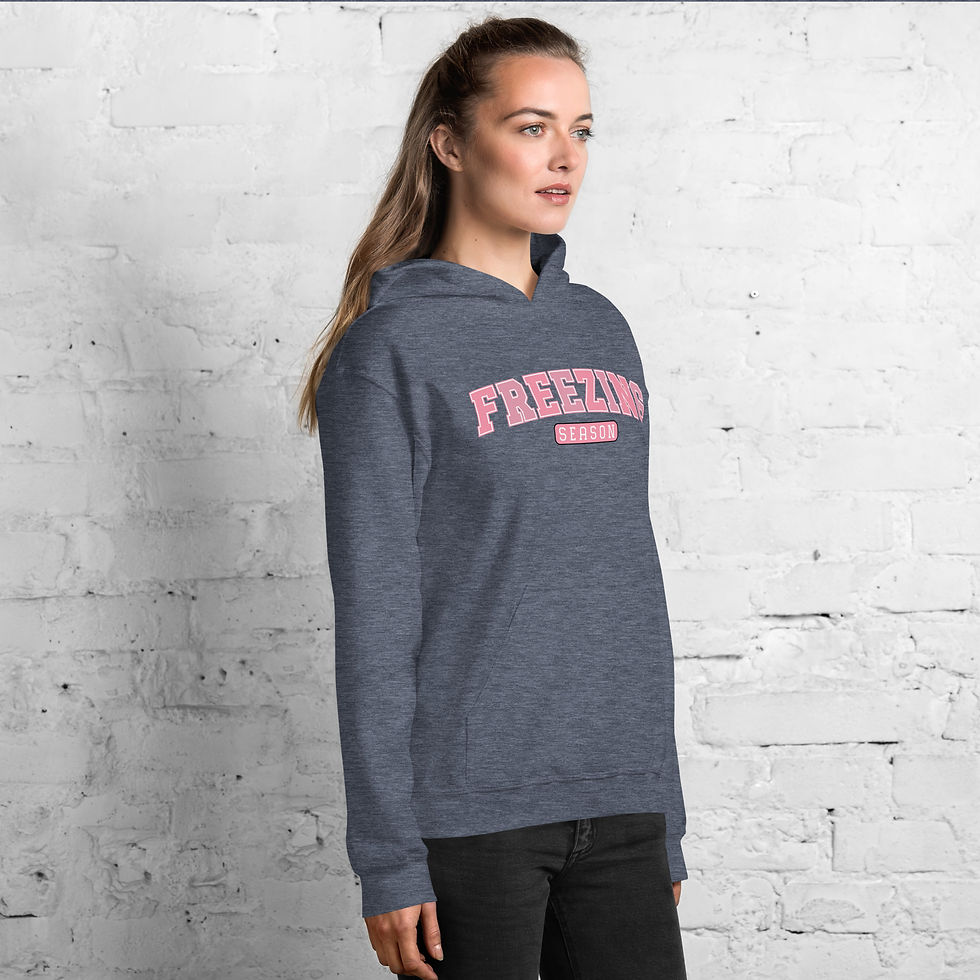 Thumbnail: Freezing Season Unisex Hoodie
