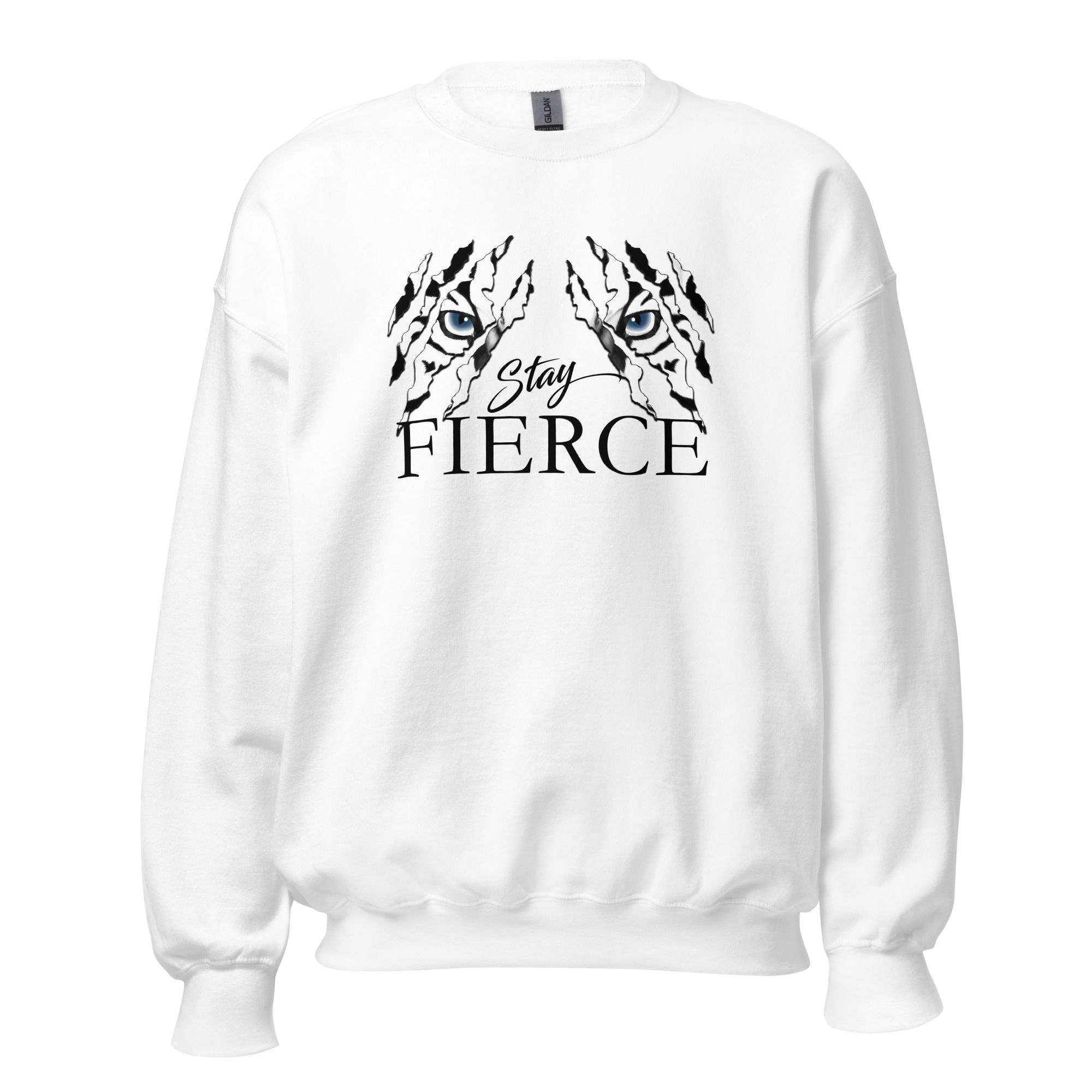 Stay Fierce Unisex Sweatshirt - Black