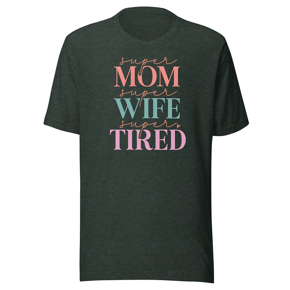 Thumbnail: Super Mom Unisex T-Shirt