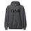 Thumbnail: ΩΔΦ Embroidered Hoodie - Black