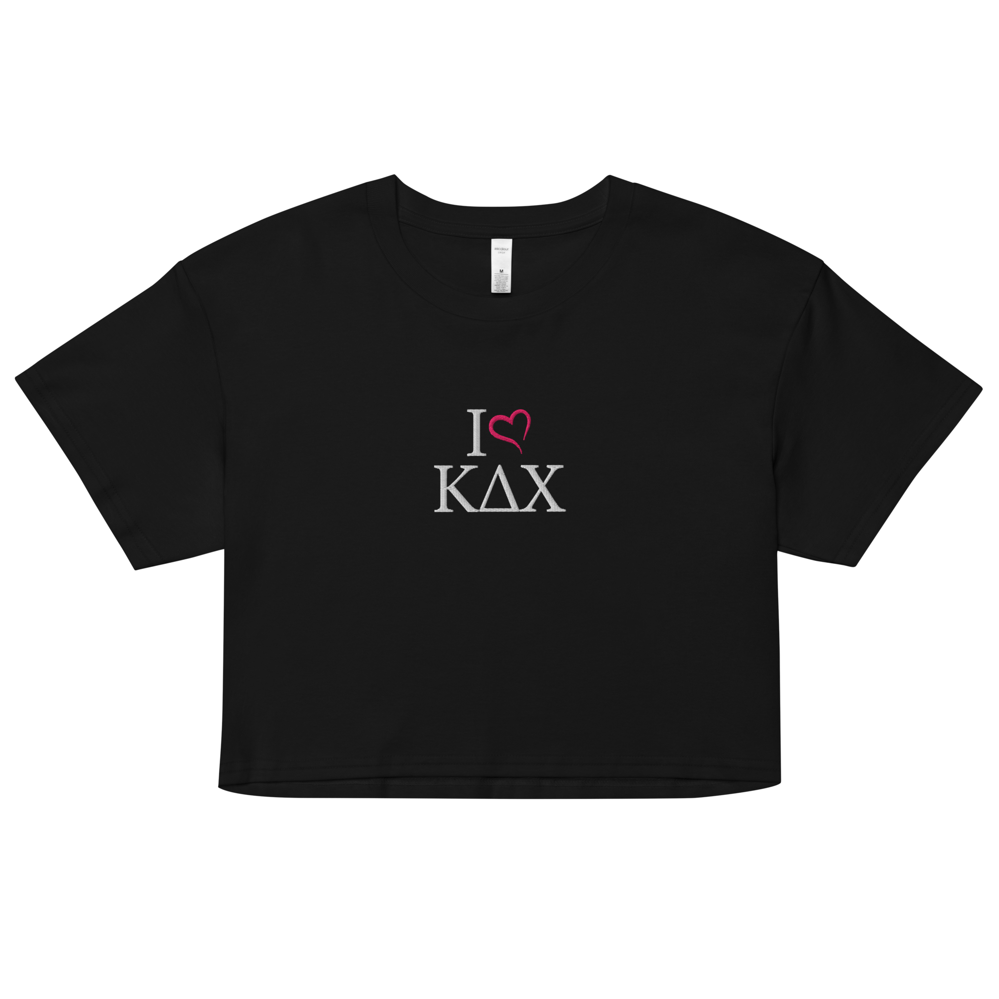 I Heart KDC Women’s Crop Top - White